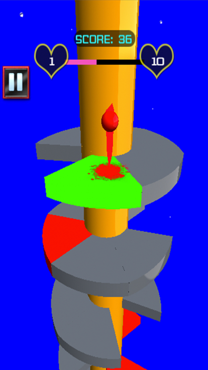 VT Tower Ball FallDown游戏截图