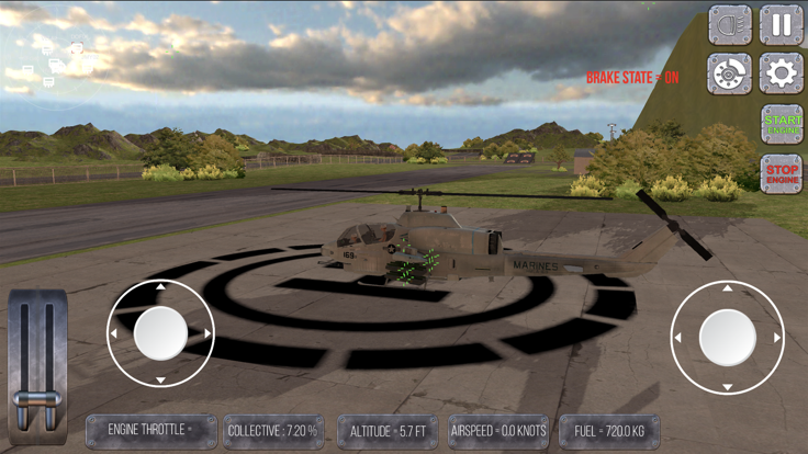 Helicopter Search Simulator游戏截图
