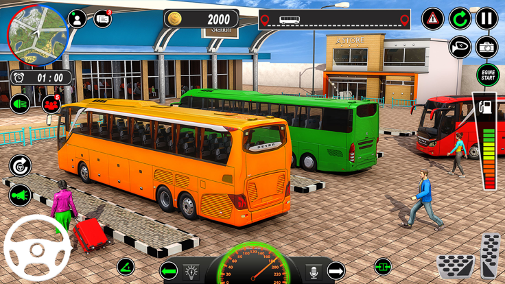 Coach Driving Simulator Game游戏截图