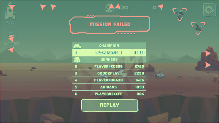 Mars Rescue: rocket simulator游戏截图