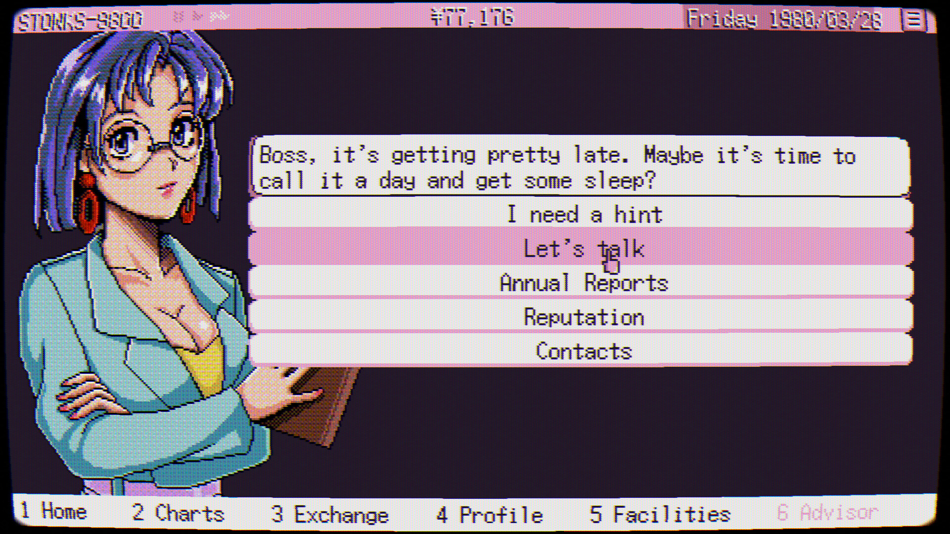 STONKS-9800: Stock Market Simulator游戏截图