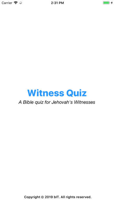 Witness Quiz游戏截图