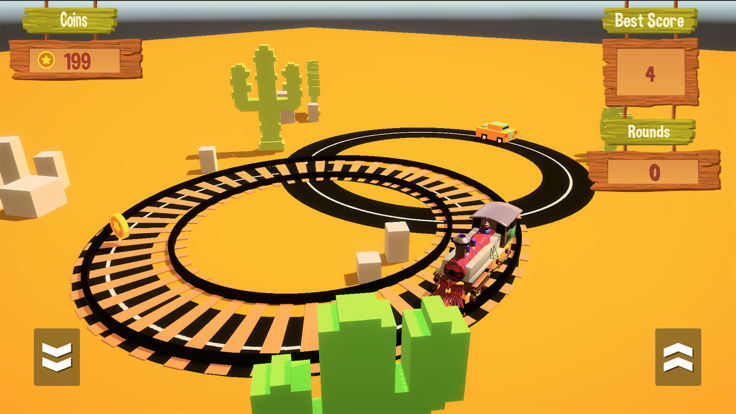 Train Crash Steam Engine Game游戏截图