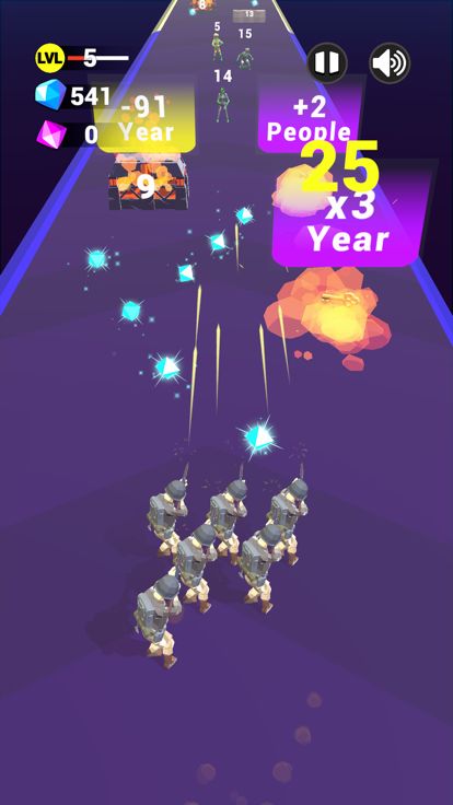 Zombie Runner - Parasite Rush游戏截图