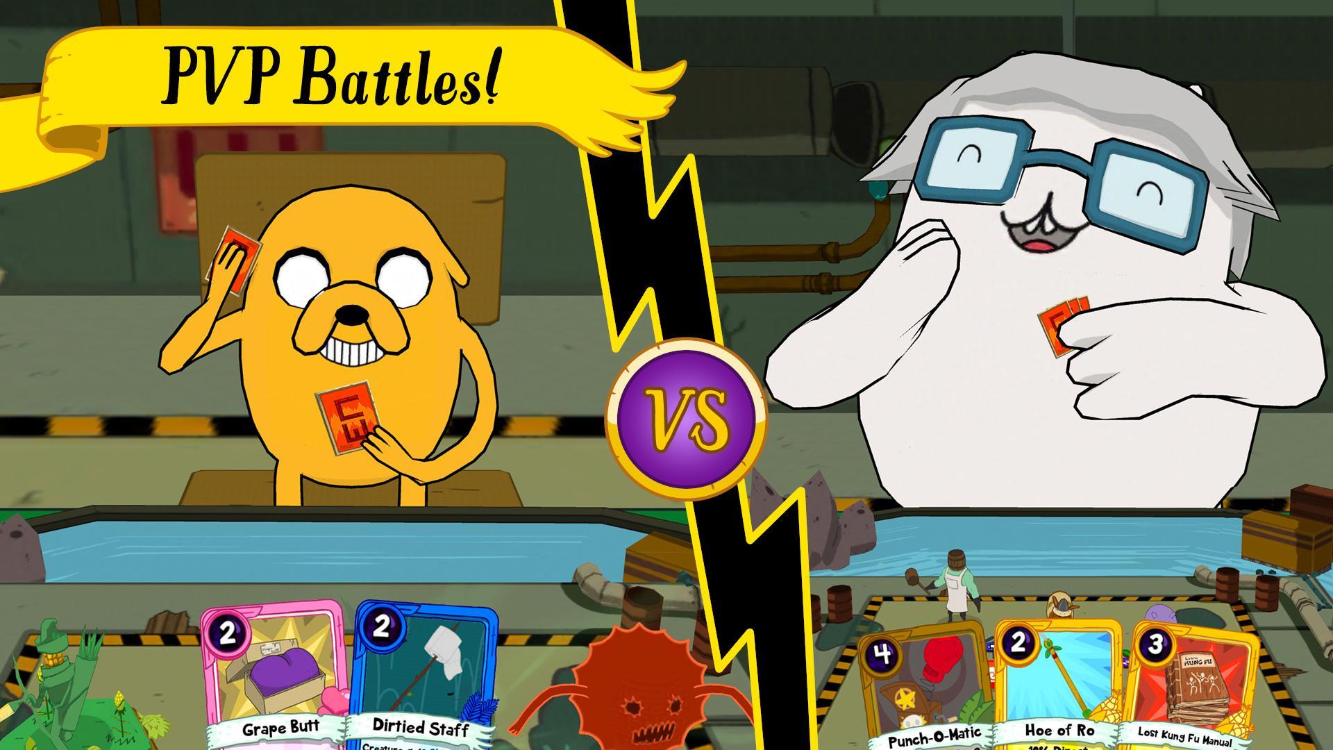 adventure time card wars