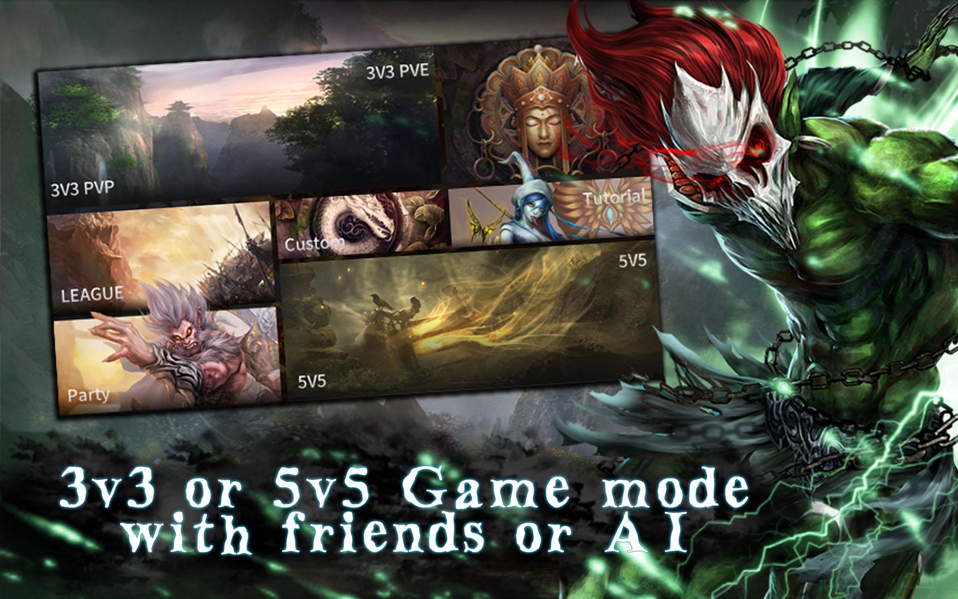 Destiny of Thrones- 5v5 MOBA游戏截图