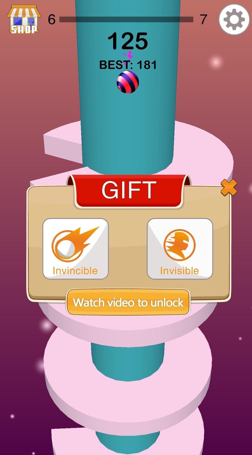 jump ball bounce on tower tile online