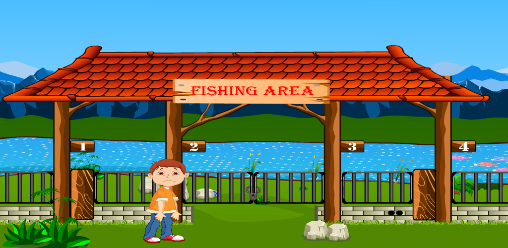 Small Boy Fishing Escape游戏截图