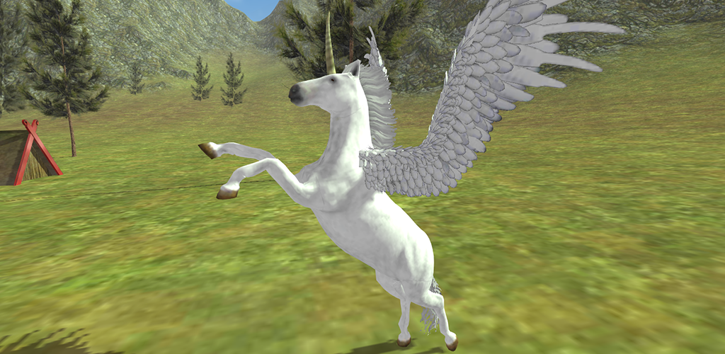 Flying Unicorn Simulator Free游戏截图