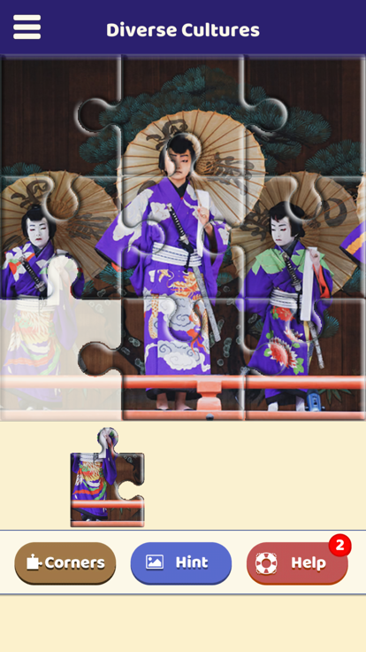 Diverse Cultures Puzzle游戏截图