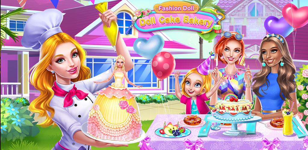 Fashion Doll: Doll Cake Bakery游戏截图