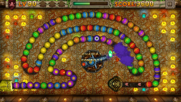 神秘海盗宝藏 祖玛 开心消除 小游戏游戏截图