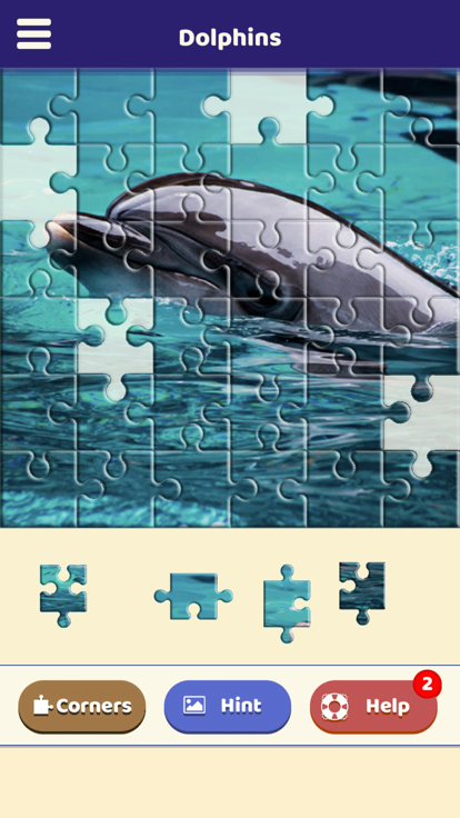 Dolphin Love Puzzle游戏截图