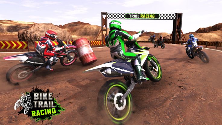 污垢试验自行车赛游戏截图