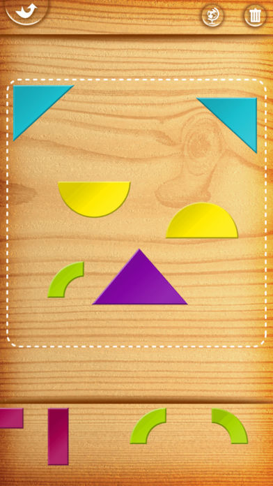 My First Tangrams - A Wood Tangram Puzzle Game for Kids游戏截图