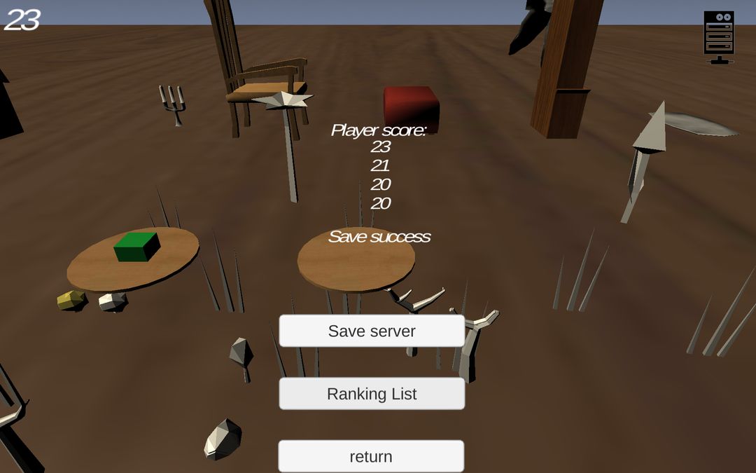 方块跳一跳游戏截图