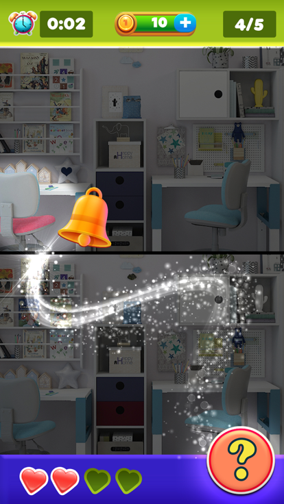 找出：找出差异游戏截图