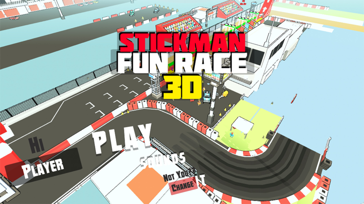 Stickman Fun Race 3D游戏截图