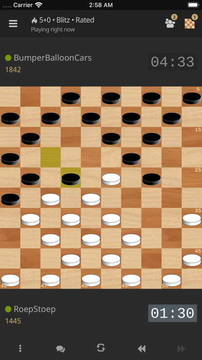 lidraughts • Online Draughts游戏截图