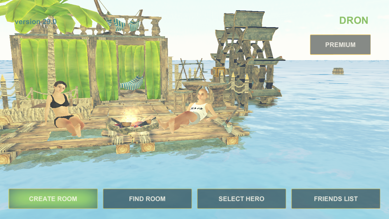 raft survival game multiplayer