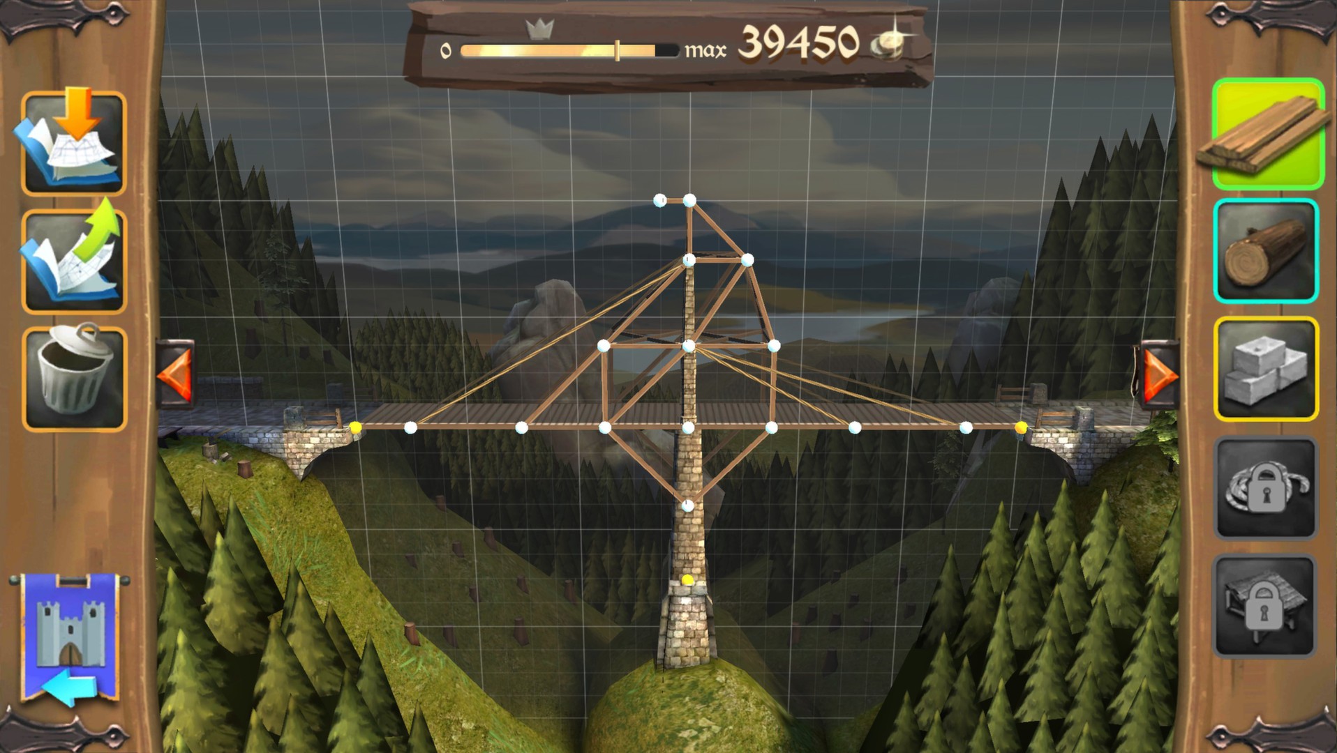 Bridge Constructor Medieval游戏截图
