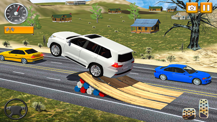 Prado Offroad Driving Car Game游戏截图