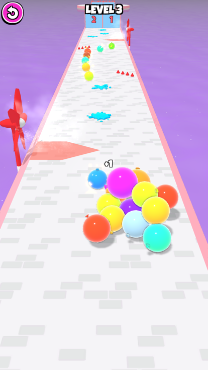 Water ball run游戏截图