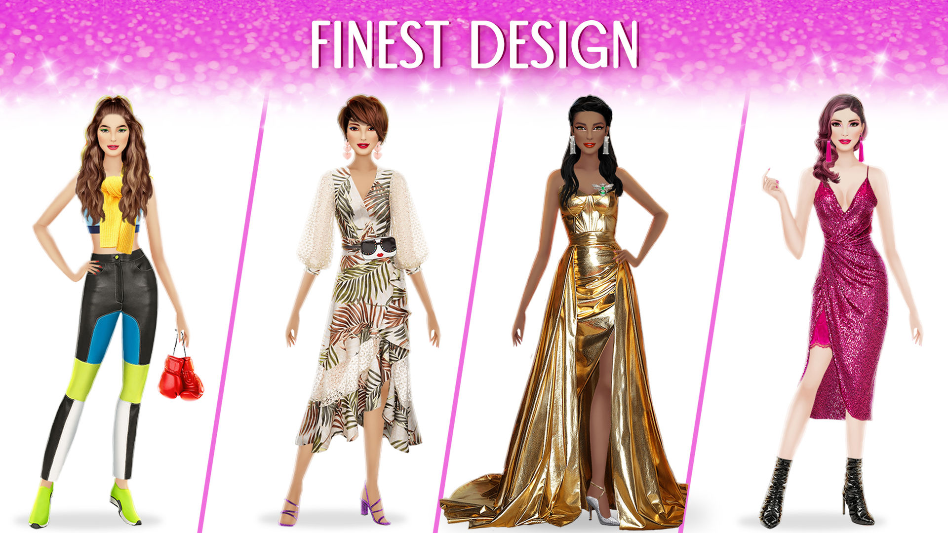 Screenshot of International Fashion Stylist: Model Design Studio