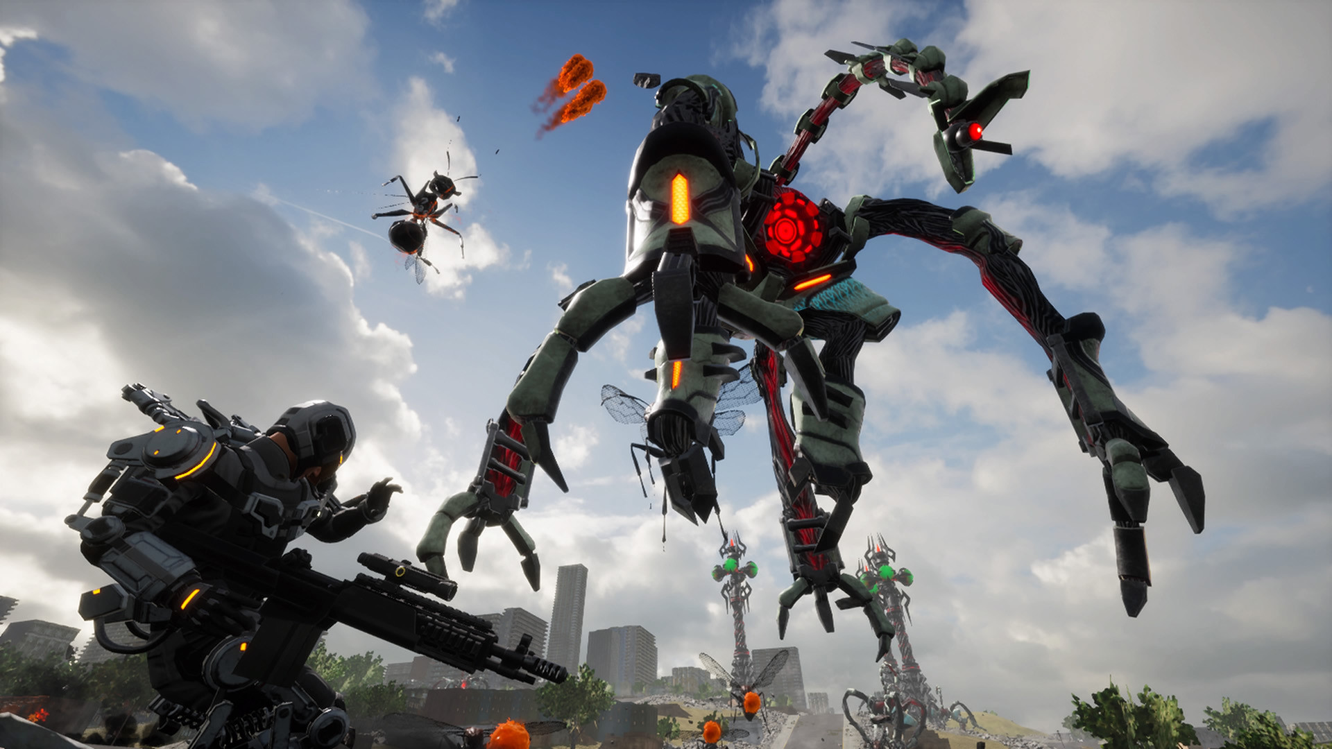 EARTH DEFENSE FORCE: IRON RAIN游戏截图