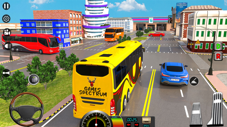 Bus Simulator School Bus Games游戏截图
