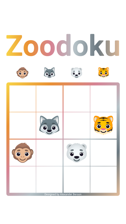 Zoodoku游戏截图