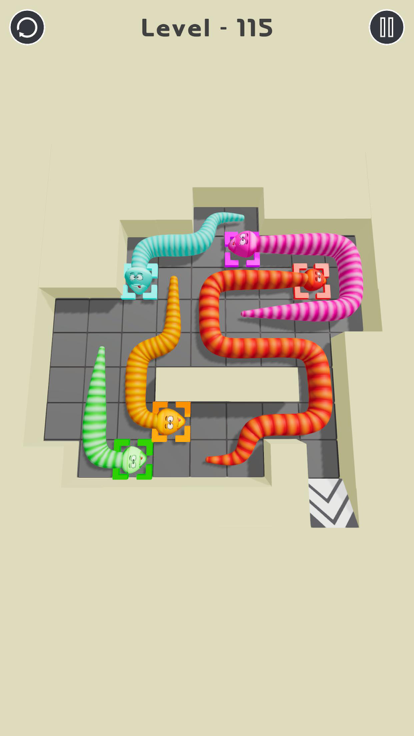 Snake Escape Puzzle游戏截图