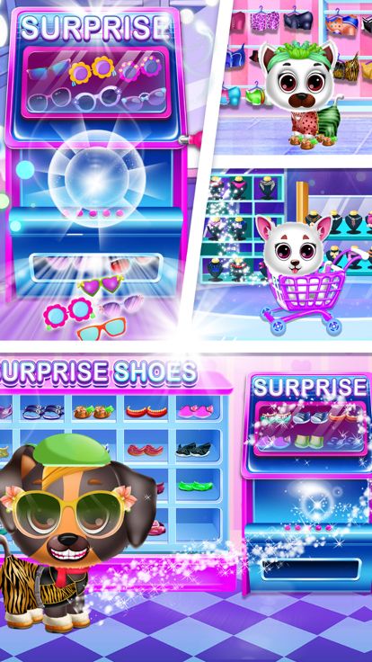 装扮小狗少女换装 - 游戏大全玩的游戏截图