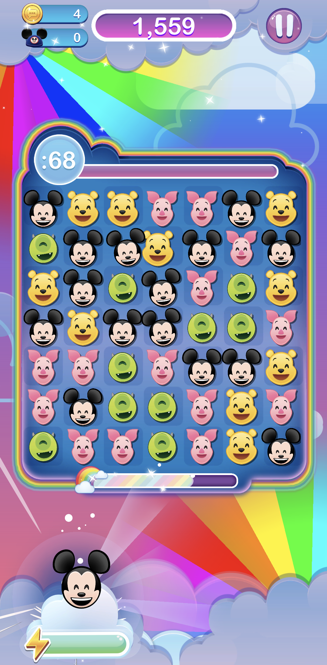 迪士尼表情包大作战游戏截图