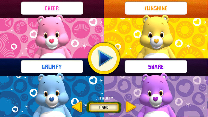 Rainbow Slides: Care Bears!游戏截图