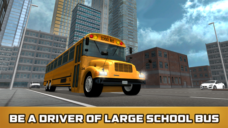 City School Bus Driving Simulator游戏截图