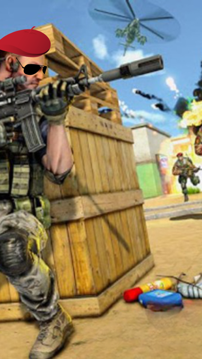 Gun Strike Commando Mission 3D游戏截图