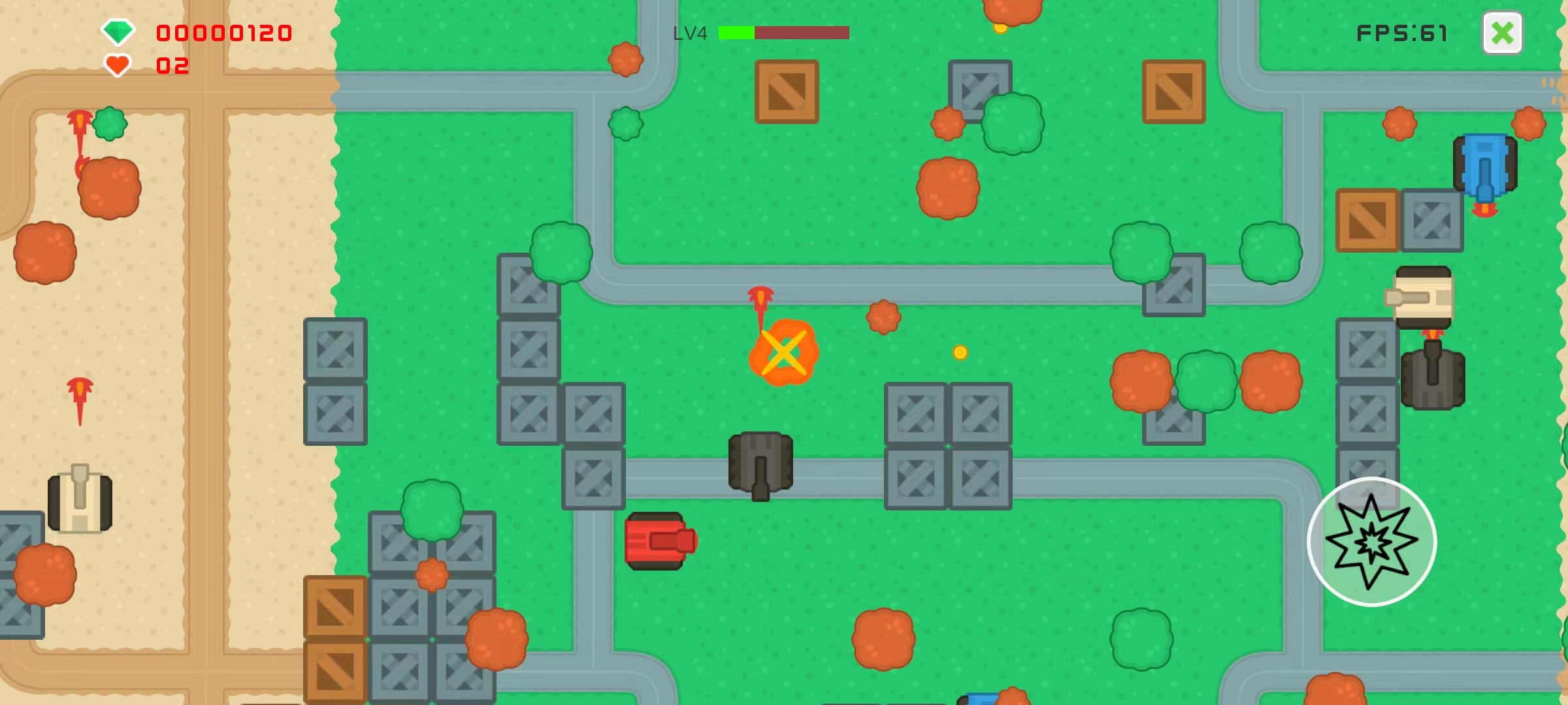 坦克兄弟游戏截图