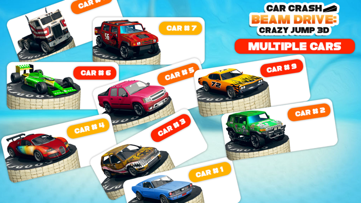 Car Crash Crazy Beam Drive 3D游戏截图