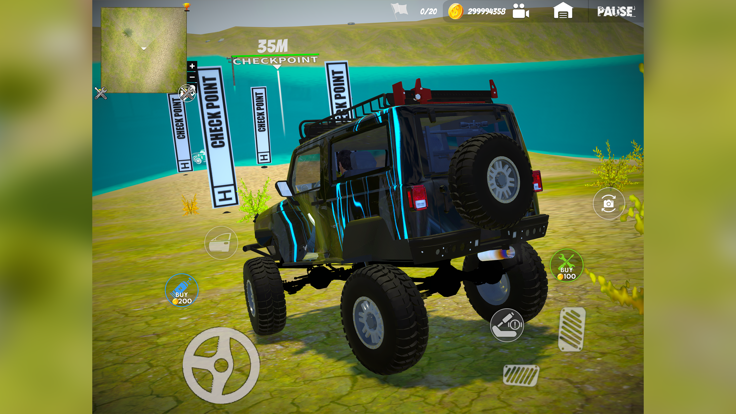 越野 4x4 汽车驾驶游戏游戏截图