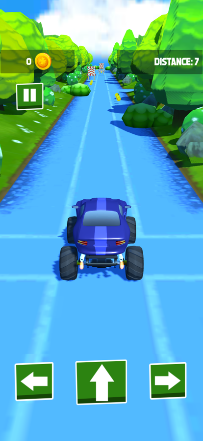 Lightning Kids Racing Cars Run游戏截图