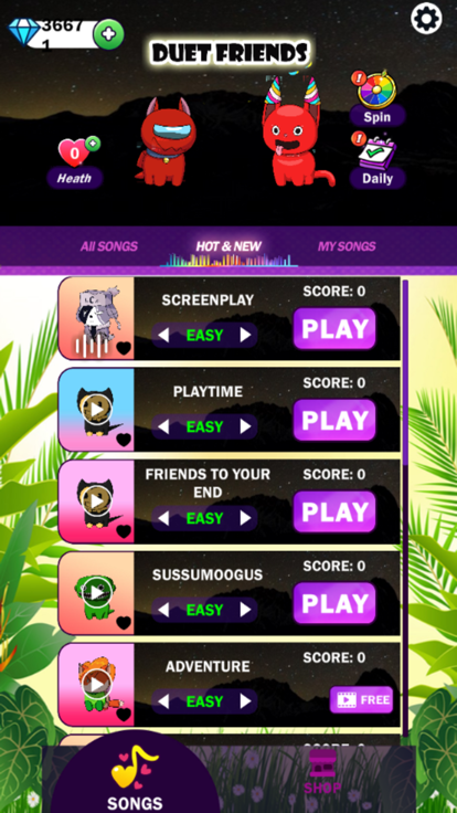 Duet Friends: Cute Music游戏截图