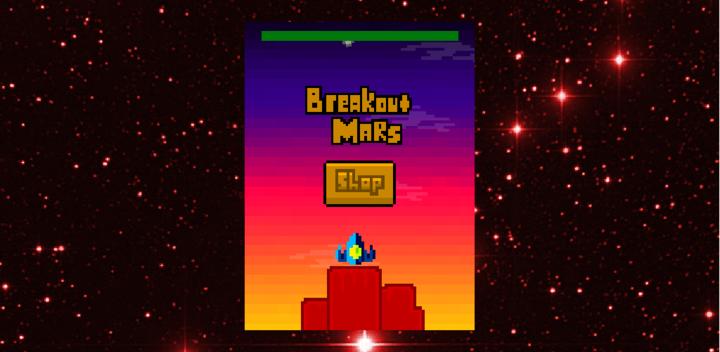 Breakout Mars游戏截图