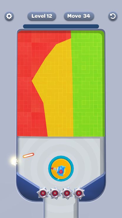 Ricochet Slicer游戏截图