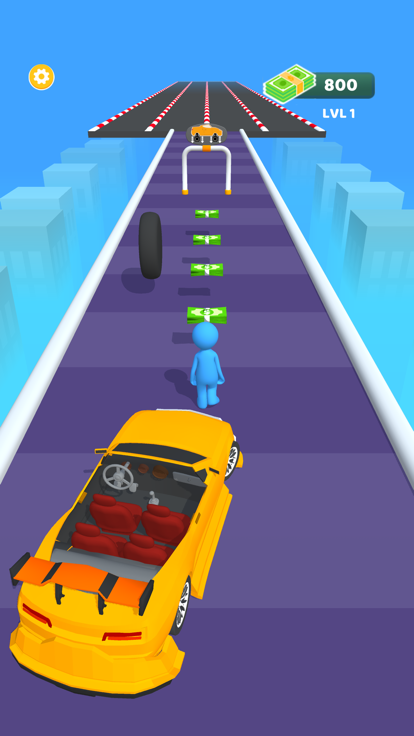 Car Up Runner游戏截图