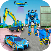 Crane Robot Car Game 3D