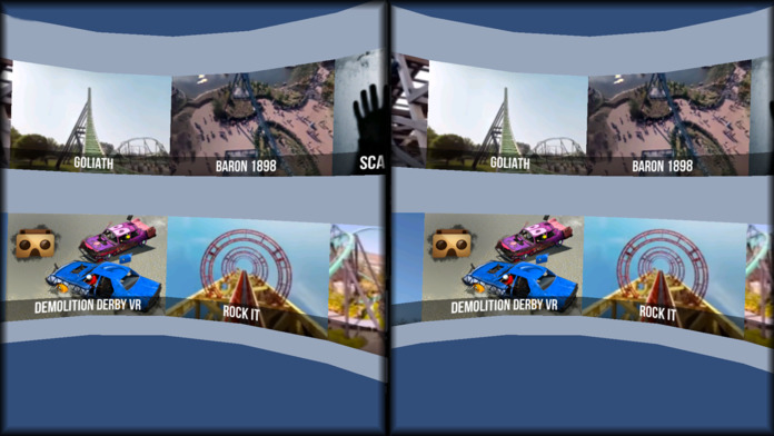 VR Thrills: Roller Coaster 360 (Google Cardboard)游戏截图