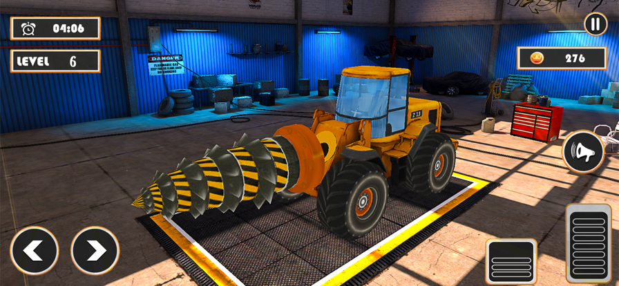 Snow Excavator Truck Driver 3D游戏截图