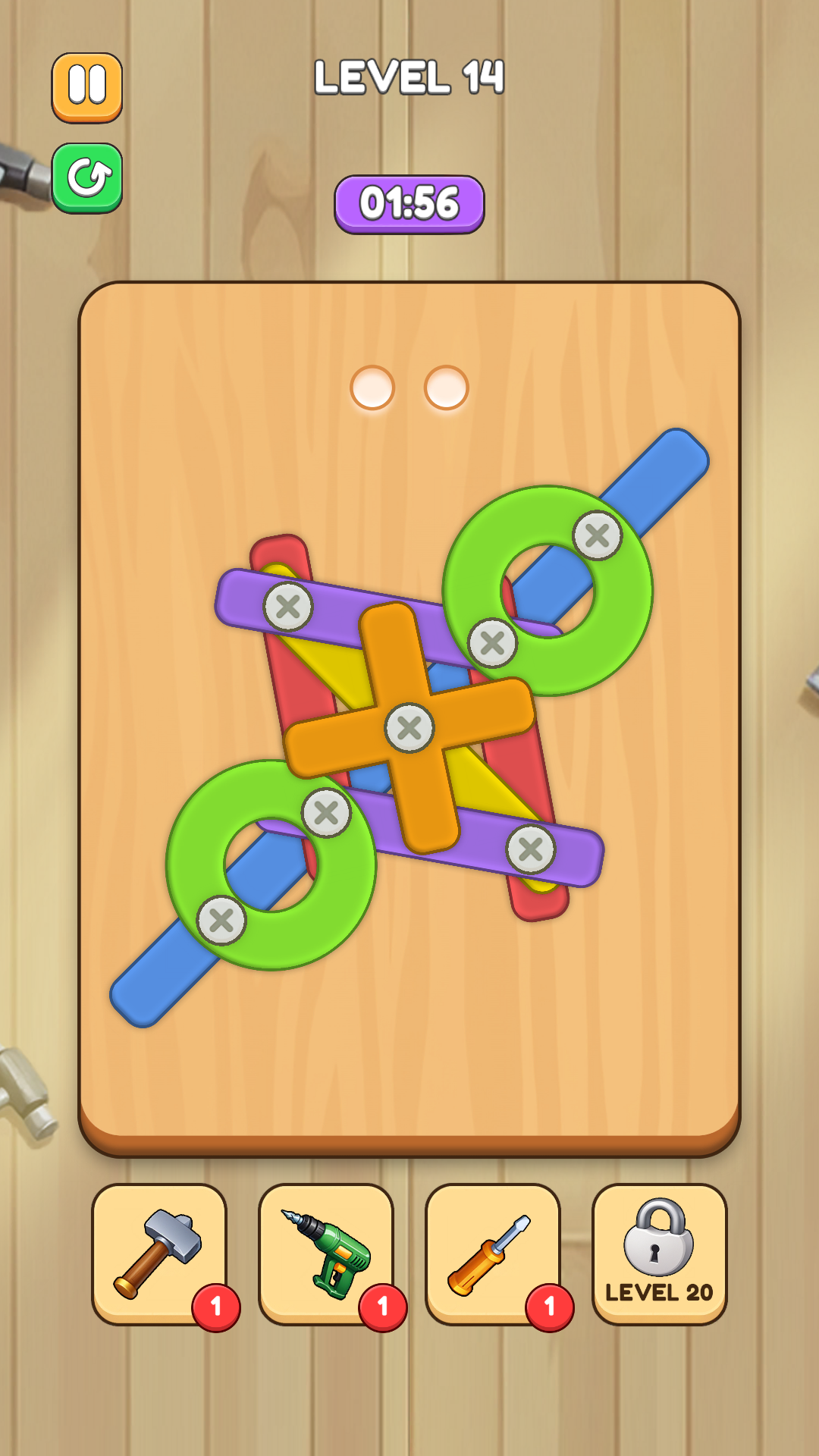 把螺丝拧开游戏截图