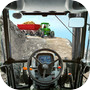重型拖拉机推车货物：农民模拟器icon